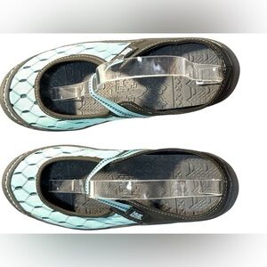 Muk Luks Black and Blue Footwear